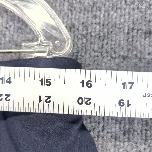 LizGolf Women's Chino Shorts Blue Size 12 Polyester Blend Slash Pockets - Picture 9 of 11